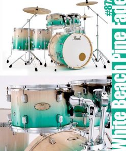 Bateria Pearl Decade Maple Artisan Limited Edition White Beach Pine Fade 22” (Shell Pack)