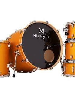 Alternative view of Bateria Acústica Michael Legacy Birch Shining Gold DMB522 22” Shell Pack