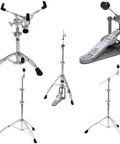 Kit de ferragens Ludwig Atlas Standard com 5 peças (LASPACK)