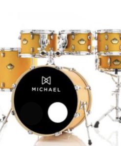 Bateria Acústica Michael Legacy Birch Shining Gold DMB522 22” Shell Pack