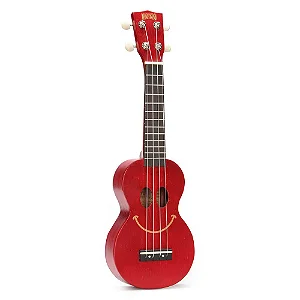 Ukulele Soprano Serie Smile - Vermelho - Imagem 3