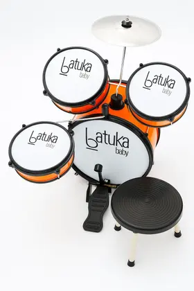 Bateria Baby Batuka Luen - Laranja - Imagem 3