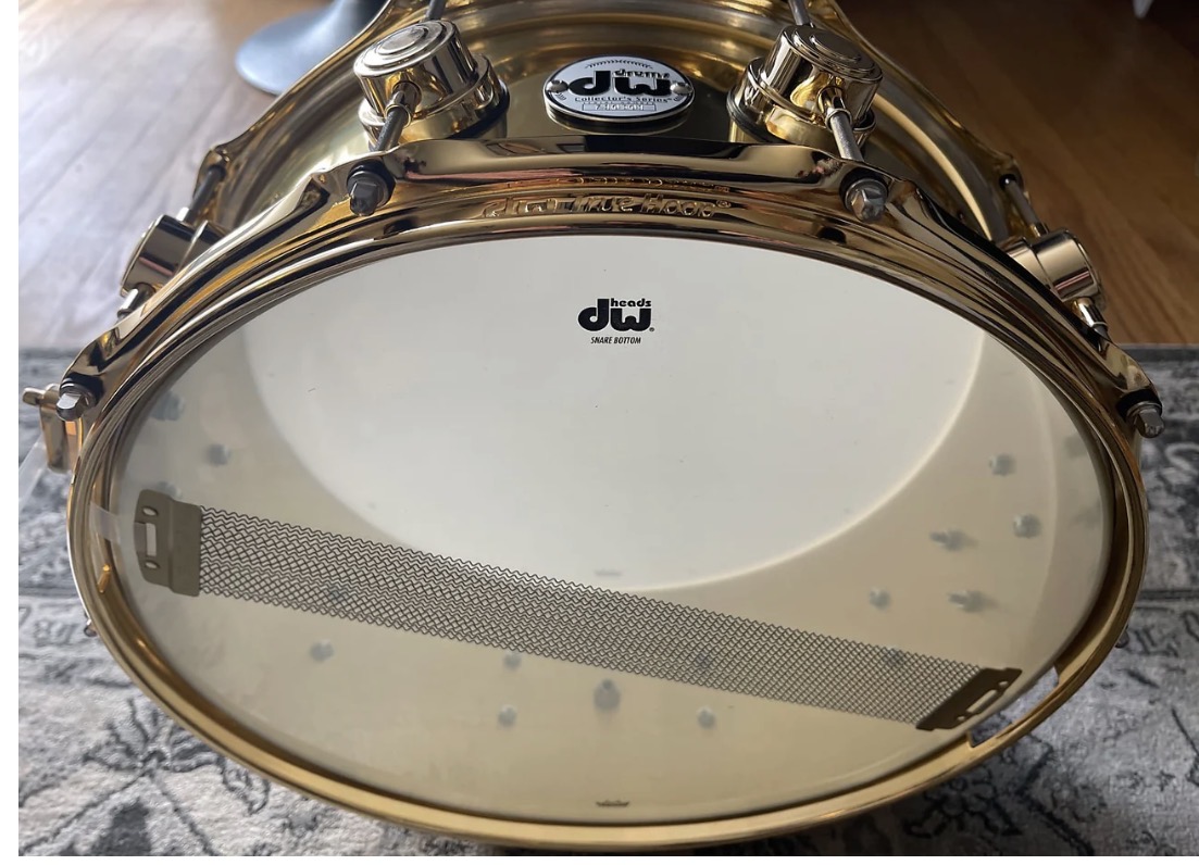 Caixa DW Collectors Polished Brass com Gold Hardware 14 x 5,5” - Imagem 3