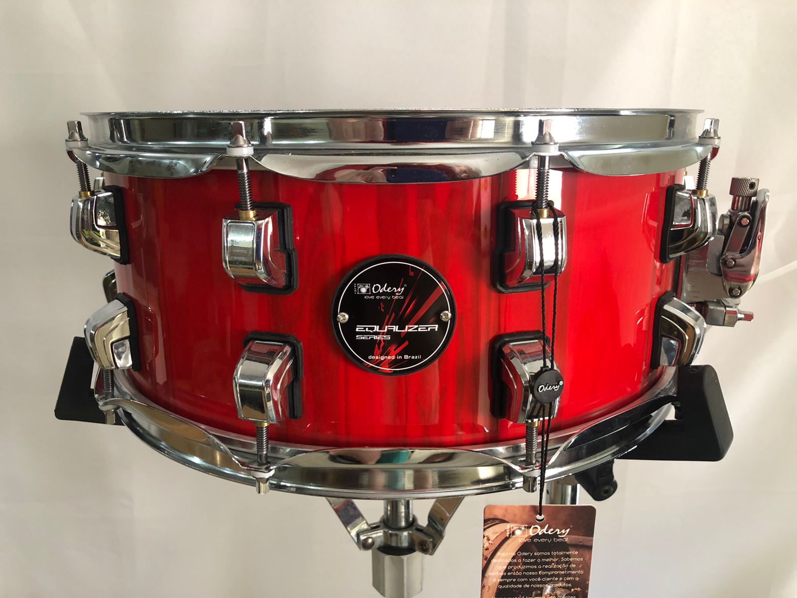 Caixa Odery 14x6 Equalizer Pure Red Trees Laqueada