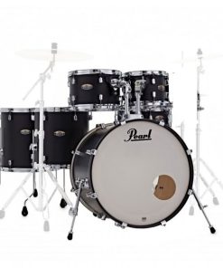Bateria Pearl Decade Maple Satin Slate Black Lacquer