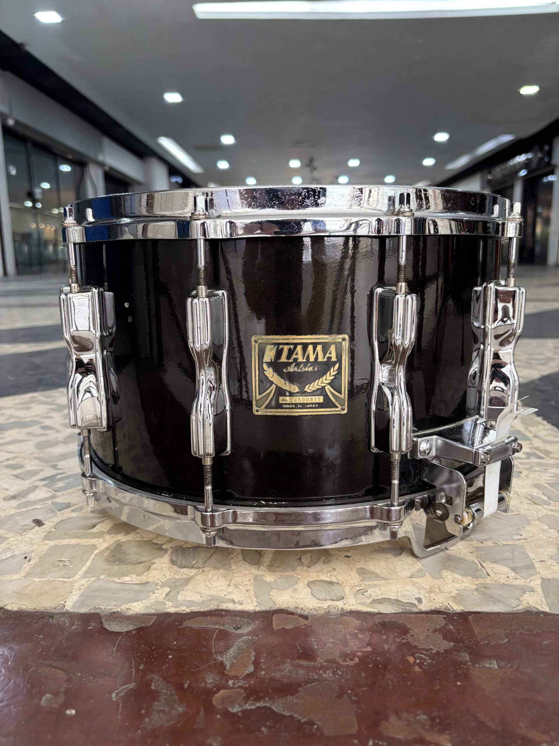 Caixa Tama Artstar Cordia Black Piano 14 x 8” (Seminova)
