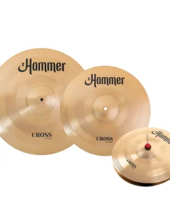 Alternative view of Kit de Pratos Hammer Cross Series by Livepool 14-16-20Pol. com Bag Liga Bronze B20