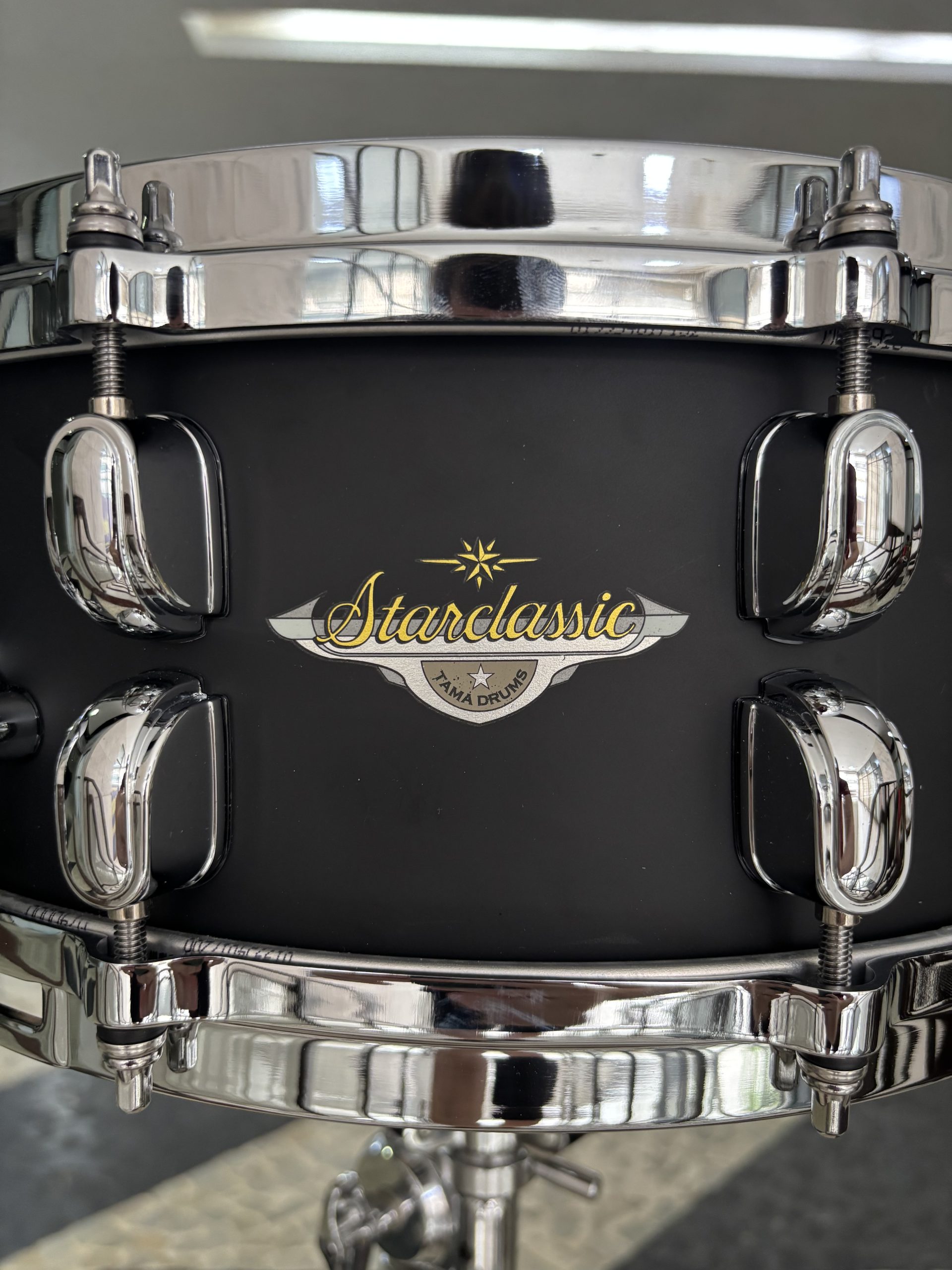 Caixa Tama Starclassic Maple Black Satin Lacquer 14 x 5,5” - Imagem 5